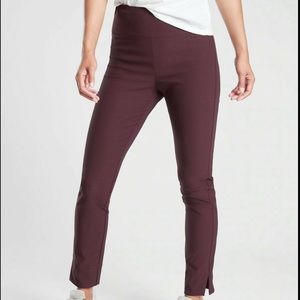 Athleta Wander Slim Ankle Pant, Burgundy